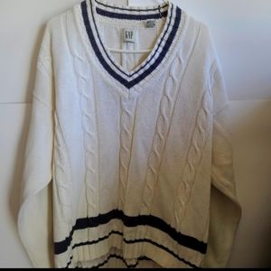 Vintage Gap Cable Knit Sweater